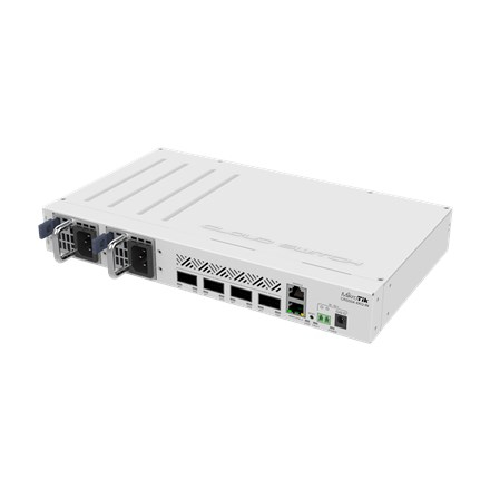 Mikrotik CRS504-4XQ-IN network switch Managed Fast Ethernet (10/100) Power over Ethernet (PoE) White