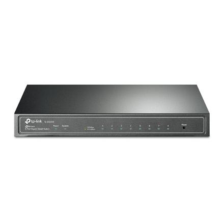 TP-LINK | JetStream 8-Port Gigabit Smart Switch | TL-SG2008P | Web Managed | Desktop | PoE+ ports quantity 4 | Power supply type External