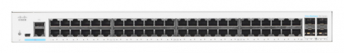 Cisco CBS350-48T-4X-EU network switch Managed L2/L3 Gigabit Ethernet (10/100/1000) Silver