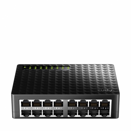 Cudy FS1016D network switch Fast Ethernet (10/100) Black