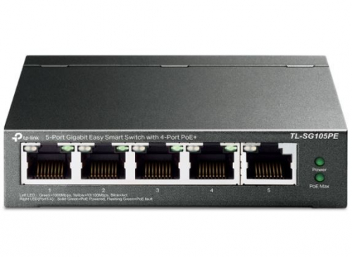 TP-LINK SG105PE Switch Smart 5xGb (4xPoE+)