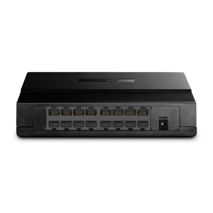 TP-LINK | Switch | TL-SF1016D | Desktop | 10/100 Mbps (RJ-45) ports quantity 16 | Power supply type External