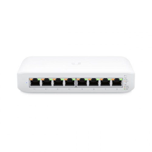 Switch|UBIQUITI|Lite 8 PoE|Type L2|Desktop/pedestal|8x10Base-T / 100Base-TX / 1000Base-T|PoE+ ports 4|USW-LITE-8-POE