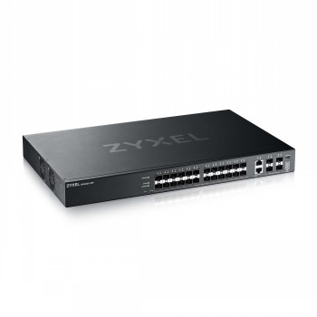 ZYXEL XGS2220-30F, L3 ACCESS SWITCH, 24X1G SFP, 2X10MG RJ45, 4X10G SFP+ UPLINK, INCL. 1 YR NEBULAFLEX PRO