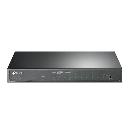 TP-LINK | 10-Port Gigabit Easy Smart Switch with 8-Port PoE+ | TL-SG1210MPE | Web managed | Desktop | Power supply type External | 60 month(s)