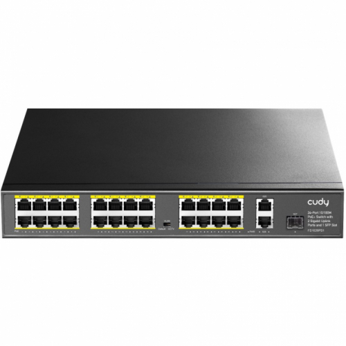 24+1P Cudy FS1026PS1 RM SFP PoE+