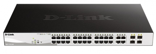 D-Link Switch DGS-1210-24 24GE PoE 4SFP