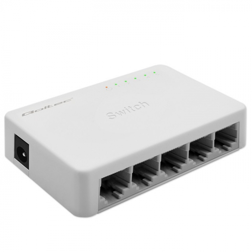 Qoltec Network SWITCH 5xRJ45 port 1000Mbps LAN