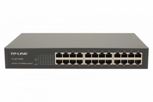 TP-LINK SF1024D switch L2 24x10/100 Desktop