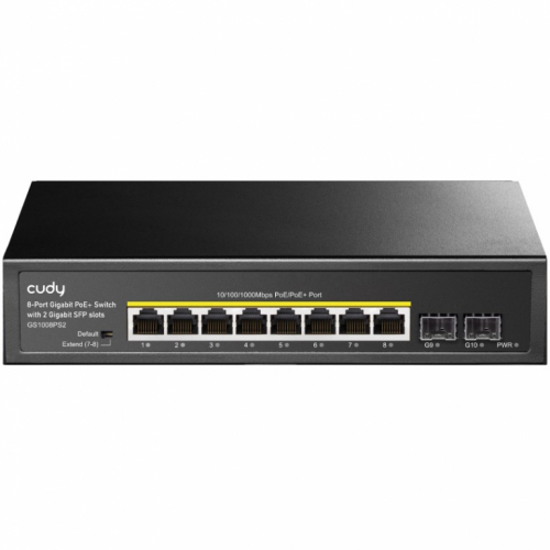 8+2P Cudy GS1008PS2 PoE+ SFP