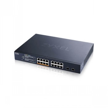 ZYXEL XMG1915-18EP, 16-PORT 2.5GBE, 2 SFP+, 8 X POE++ 180W  SMART SWITCH, HYBRID MODE, STANDALONE OR NEBULAFLEX CLOUD