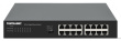 Intellinet 16-Port Gigabit Ethernet Switch 16 x 10/100/1000 Mbps RJ45 Ports, Green Ethernet / IEEE 802.3az Energy Efficient Ethernet, Desktop Format, Includes Optional 19