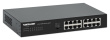 Intellinet 16-Port Gigabit Ethernet Switch 16 x 10/100/1000 Mbps RJ45 Ports, Green Ethernet / IEEE 802.3az Energy Efficient Ethernet, Desktop Format, Includes Optional 19