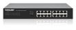 Intellinet 16-Port Gigabit Ethernet Switch 16 x 10/100/1000 Mbps RJ45 Ports, Green Ethernet / IEEE 802.3az Energy Efficient Ethernet, Desktop Format, Includes Optional 19
