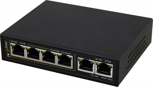 SWITCH GIGABIT POE 4+2 PULSAR SG64