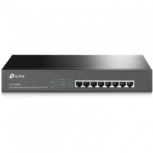 TP-Link SG1008MP - 8-Port Gigabit Switch with 8-Port PoE+