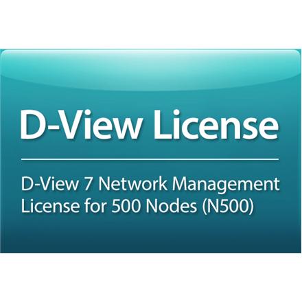 D-Link | License for D-View 7.0. | DV-700-N500-LIC_ | 0 month(s)