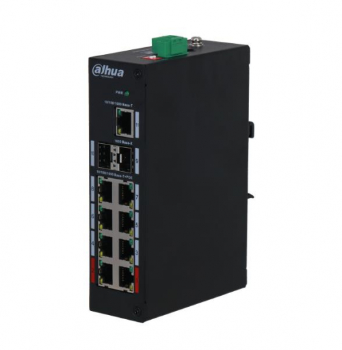 Switch|DAHUA|PoE ports 8|PFS3211-8GT-120-V2