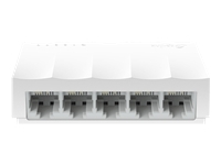 TP-LINK LiteWave 5-Port 10/100M Desktop Switch 5 10/100M RJ45 Ports Desktop Plastic Case