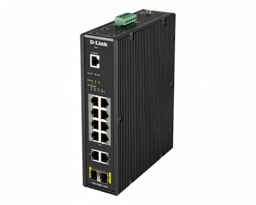 D-Link Industrial Gigabit Smart Managed PoE Switch