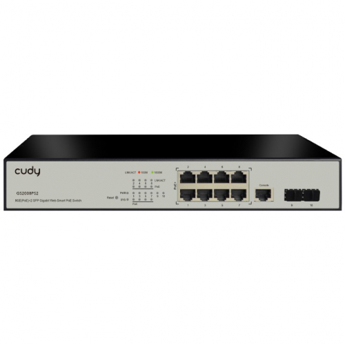 8+2P Cudy GS2008PS2 M PoE+ SFP