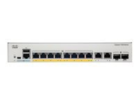 CISCO Catalyst 1000 8-Port Gigabit PoE+ PoE Budget 67W 2 x 1G SFP Uplinks LAN Base with external Power Supply