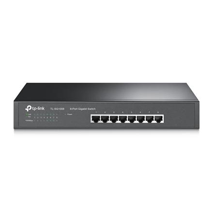 TP-LINK | 8-Port Gigabit Switch | TL-SG1008 | Unmanaged | Desktop/Rackmountable