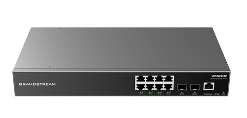 Grandstream Networks GWN7801P network switch Managed L2+ Gigabit Ethernet (10/100/1000) Black