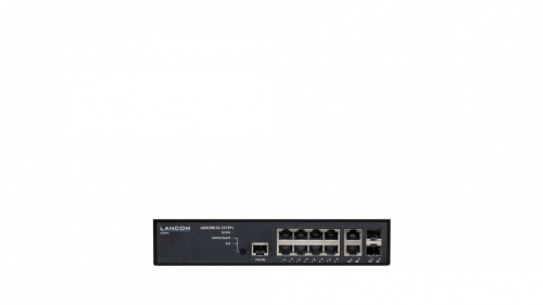 LANCOM GS-2310P+ Managed L2 Gigabit Ethernet (10/100/1000) Power over Ethernet (PoE) 1U Black