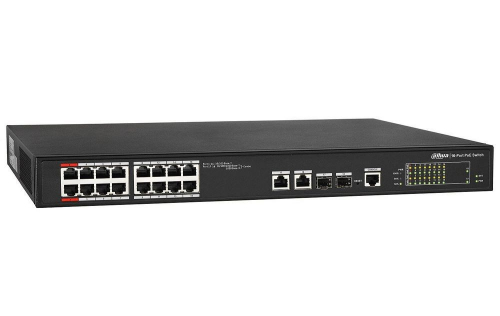 Dahua PoE Switch DH-PFS4218-16ET-240-V3 16-port managed switch