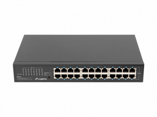 Lanberg Switch 24X 1GB Gigabit Ethernet rack RSGE-2