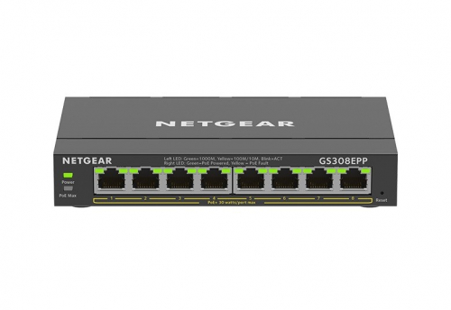 Netgear Switch GS308EPP 8xGE PoE+