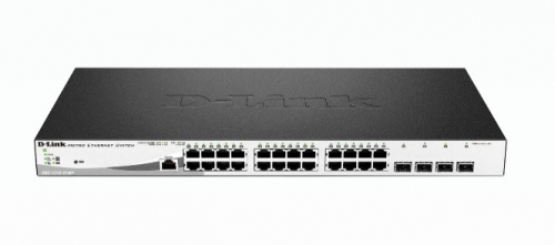 D-Link DGS-1210-28MP/E network switch Managed L2 Gigabit Ethernet (10/100/1000) Power over Ethernet (PoE) 1U Black, Grey WLONONWCREKNH