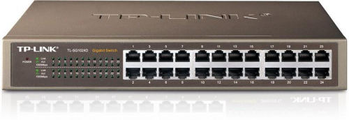 Switch|TP-LINK|24x10Base-T / 100Base-TX / 1000Base-T|TL-SG1024D