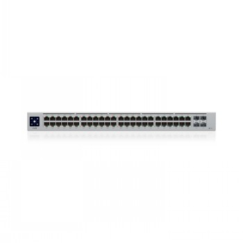 UBIQUITI 48-PORT, LAYER 2 POE SWITCH WITH A SILENT, FANLESS COOLING SYSTEM