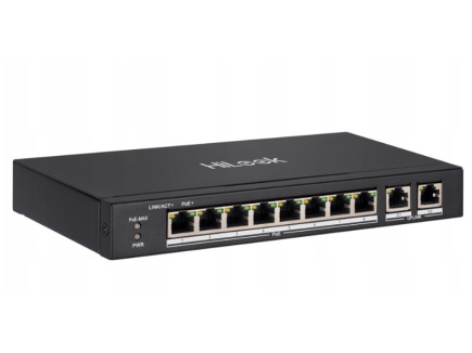 Hilook by Hikvision SW-10-POE 10-port PoE switch
