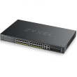 24+4P Zyxel GS2220-28HP POE+ M RM