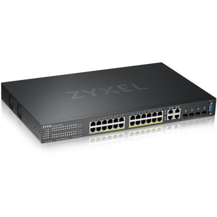 24+4P Zyxel GS2220-28HP POE+ M RM