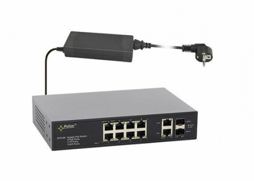 SFG108 12 Port Industrial PoE Switch