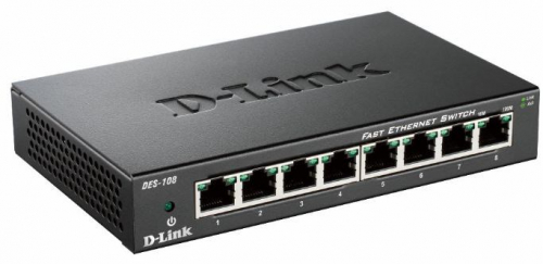 D-Link DES-108 Black