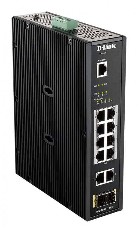 D-Link Industrial Gigabit Smart Managed PoE Switch