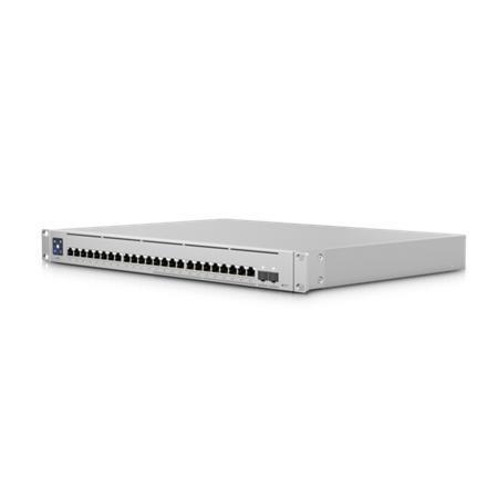 Ubiquiti | Switch Enterprise 24 PoE | USW-Enterprise-24-PoE | Managed L3 | Rackmountable | Gigabit Ethernet (copper) ports quantity 12x10/100/1000 Mbps + 12x100/1000/2500 Mbps | SFP ports quantity 0 | SFP+ ports quantity 2 | PoE+ ports quantity 24 |