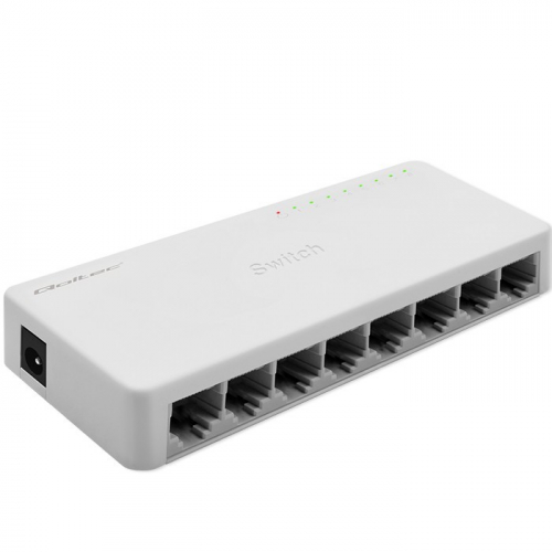 Qoltec Network SWITCH 8xRJ45 port 1000Mbps LAN