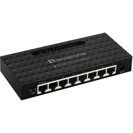 Switch 8x GE GEU-0821 Kunststoff