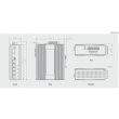 Switch 4x FE IES-0610 2xGSFP 126W 4xPoE