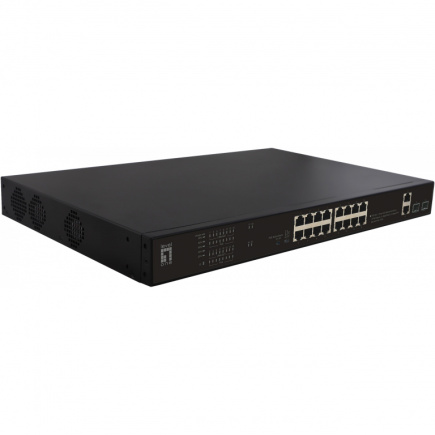 Switch 16x FE FGP-2031 2xGE 2xGSFP 19