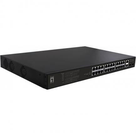 Switch 24x FE FGP-2831 2xGE 2xGSFP 19