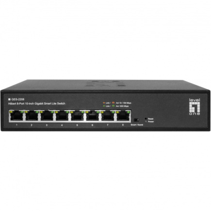 Switch 8x GE GES-2208 Hilbert 10