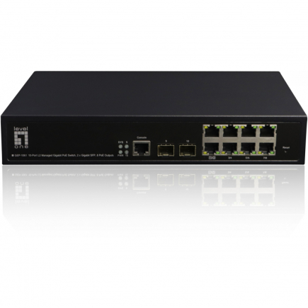Switch 8x GE GEP-1061 2xGSFP 19