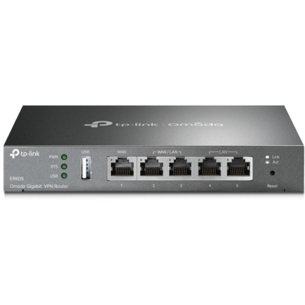 Router TP-LINK TL-R605 - Ethernet-WAN - Kompatibel mit Omada
